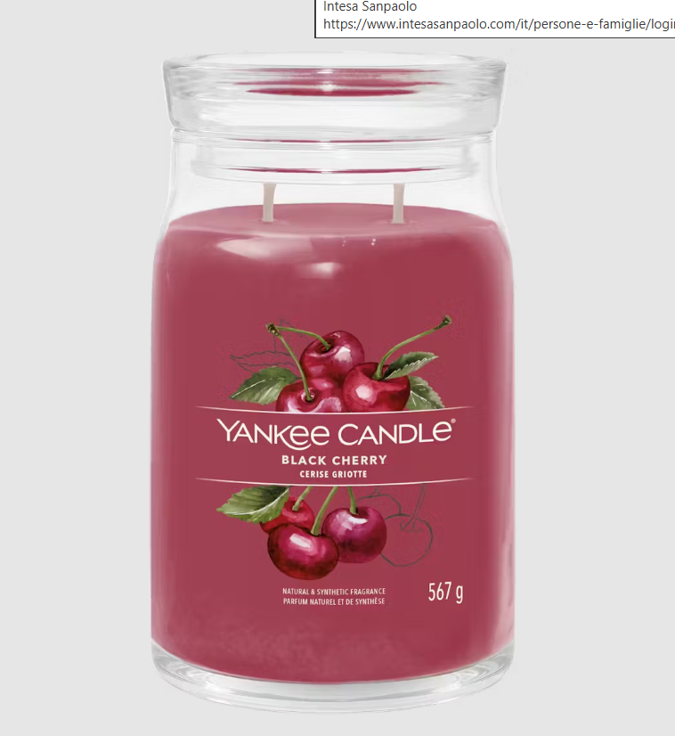 Yankee Candle Large Jar Black Cherry