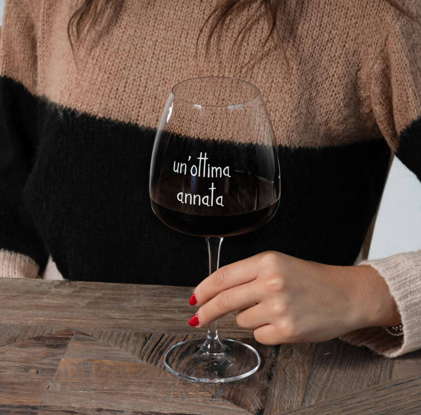 Simple Day Set 2 calici vino Un'ottima annata 77cl