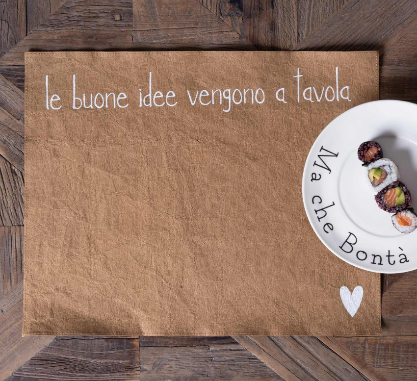 Simple Day Tovaglietta Le buone idee vengono a tavola