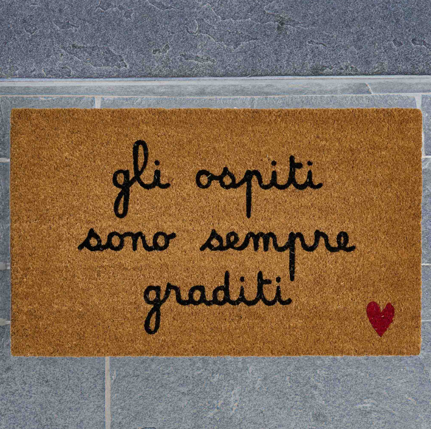 Simple Day Zerbino Gli ospiti sono sempre graditi