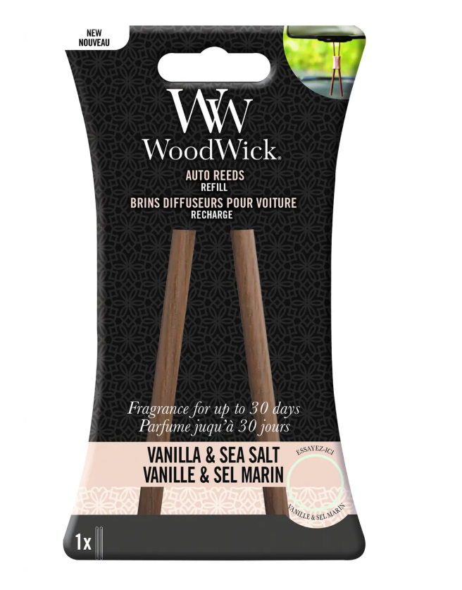 WW Auto Reed Refill Vanilla & Sea Salt