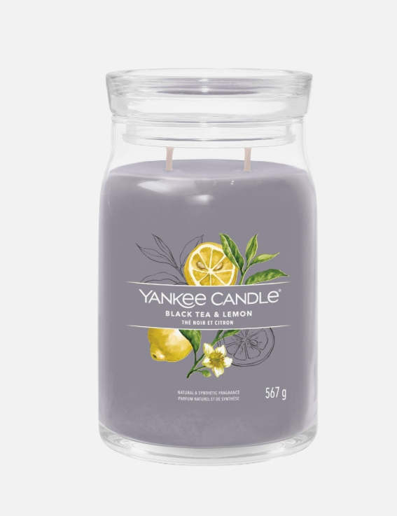 Yankee Candle Large Jar Black Tea & Lemon