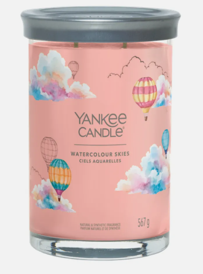YC Large Tumbler Watercolours Skies